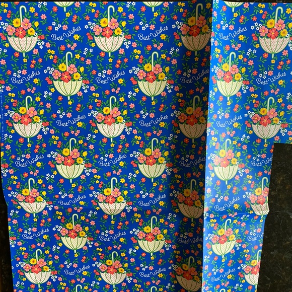 Vintage 1979 HALLMARK Bridal Shower Gift Wrap - Picture 2 of 4